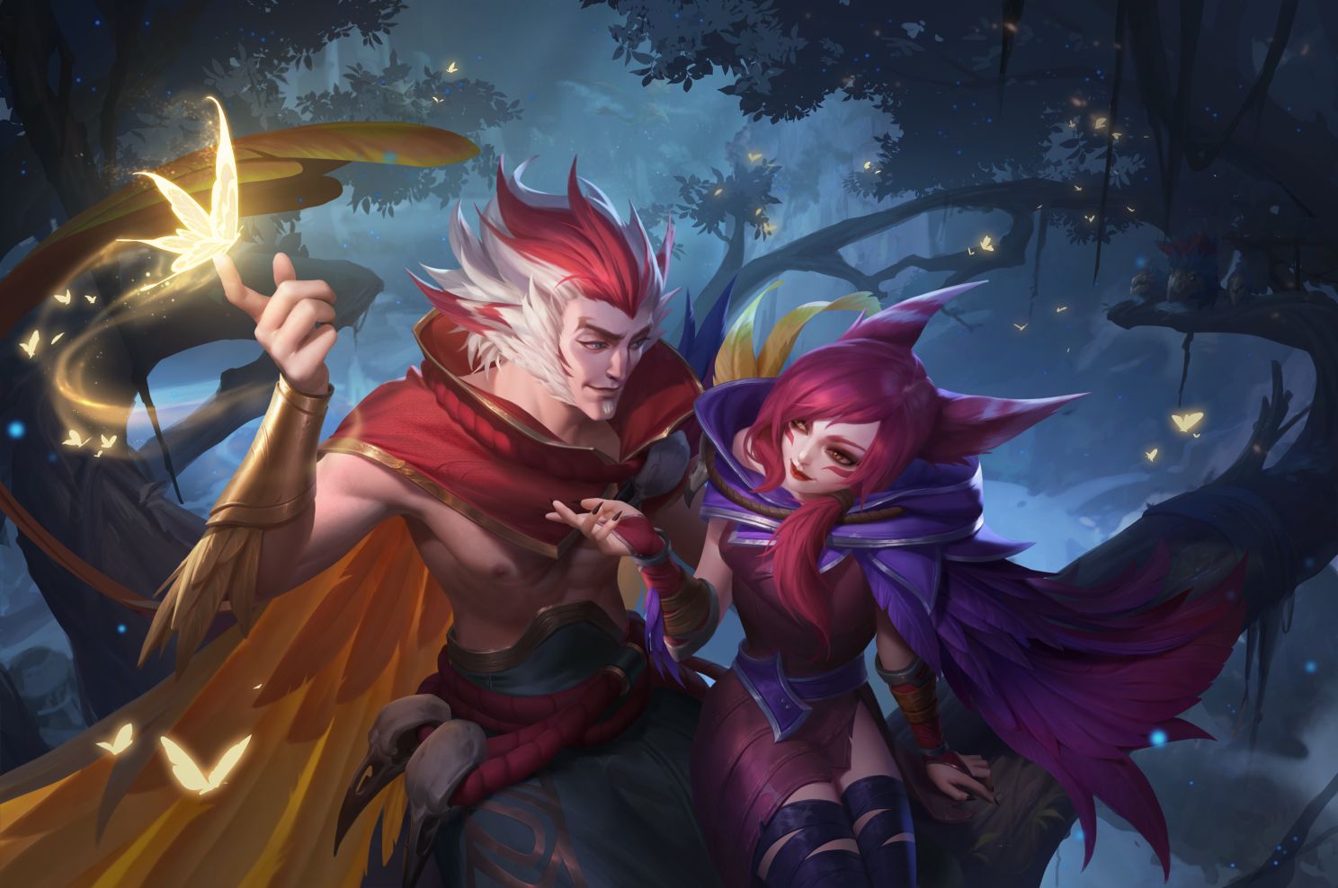 1920x1080 Star Guardian Xayah And Rakan 4k Laptop Full HD 1080P ,HD 4k Wallpapers,Images ...